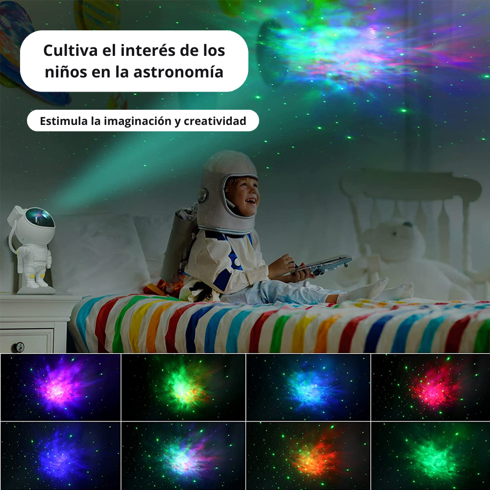 Proyector Astronauta Luz Nocturna