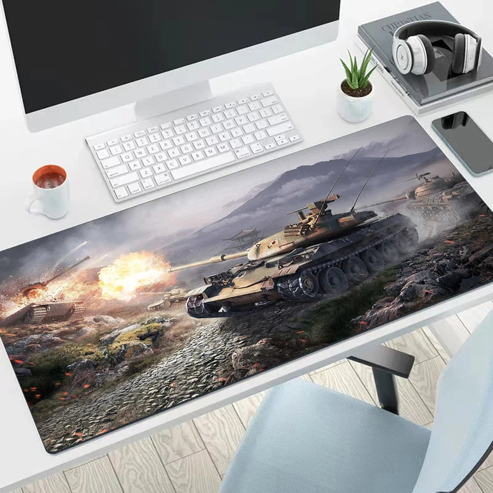Mouse pad gamer wold of tanks