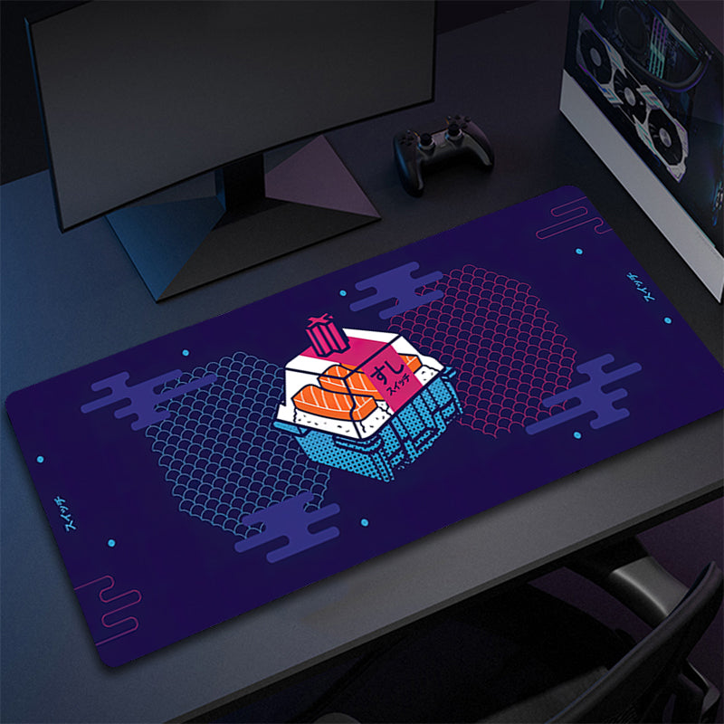 Detalle de la base antideslizante del mouse pad